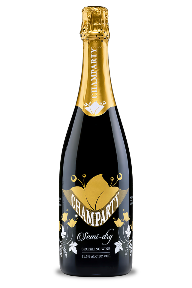 Semi-dry sparkling wine